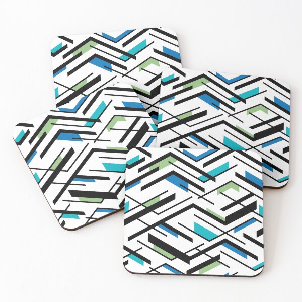 Item preview, Pathways - blue designed and sold by JRP Design.