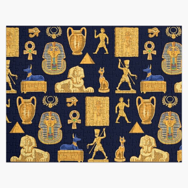 Ancient Egyptian Treasure Jigsaw Puzzle