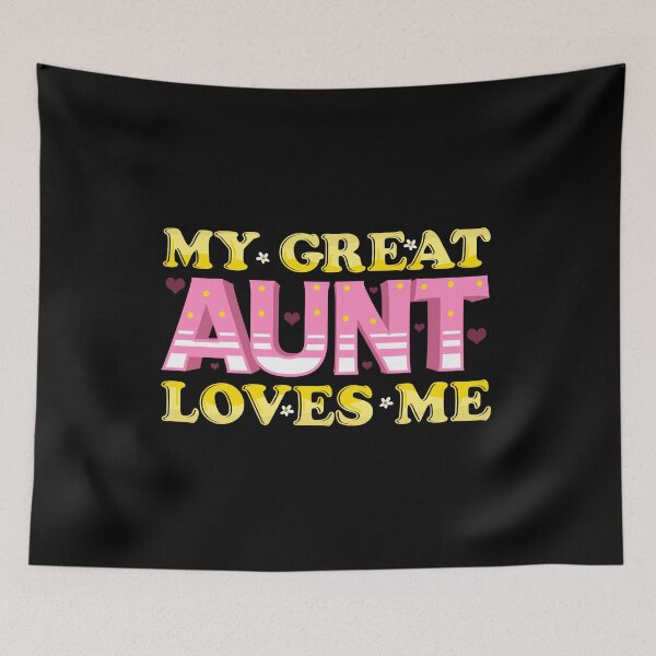 Item preview, My Great Aunt Loves me Gift for grand niece or grand nephew designed and sold by Gold Wings Tees.