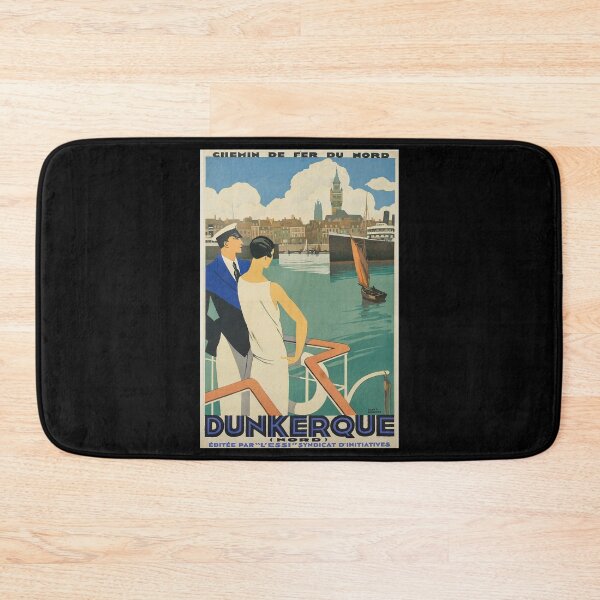 Item preview, retro classic NORD Dunkerque poster designed and sold by CorasPosters.