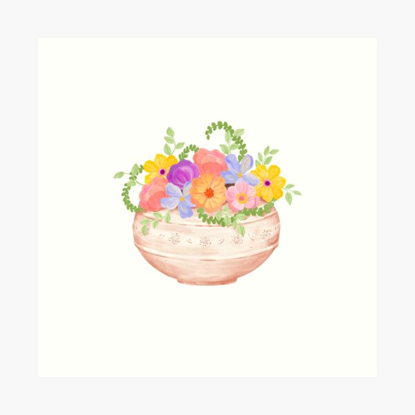 Terracotta Vase Art Print