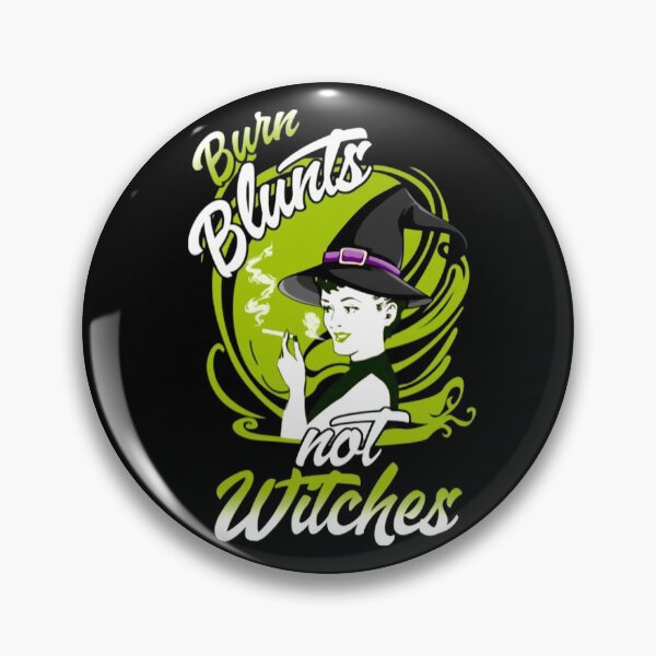 Item preview, Burn Blunts Not Witches designed and sold by Ghastly Wicked Creations Studio.