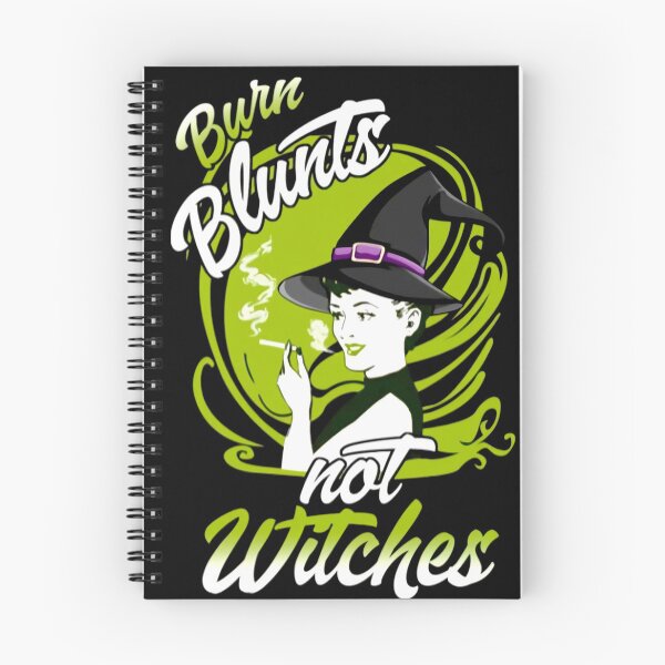 Artikelvorschau, Burn Blunts Not Witches entworfen und verkauft von Ghastly Wicked Creations Studio.