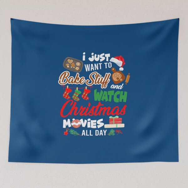 Item preview, Bake Stuff Watch Christmas Movie Love designed and sold by GeniusDesignArt.