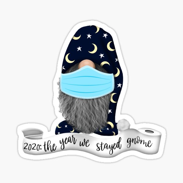 Aperçu de l'œuvre L'année où nous sommes restés Gnome (Avec du papier toilette et du texte) créée et vendue par Giannamo519.
