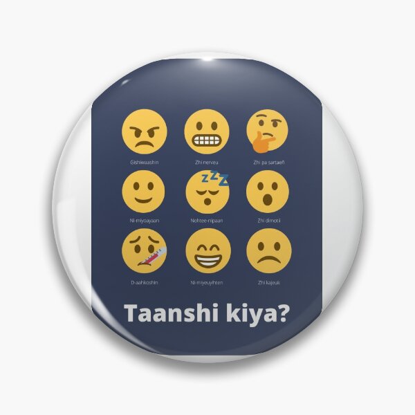 Item preview, Taanshi kiya? Michif Feelings Design designed and sold by MichifLangRevit.