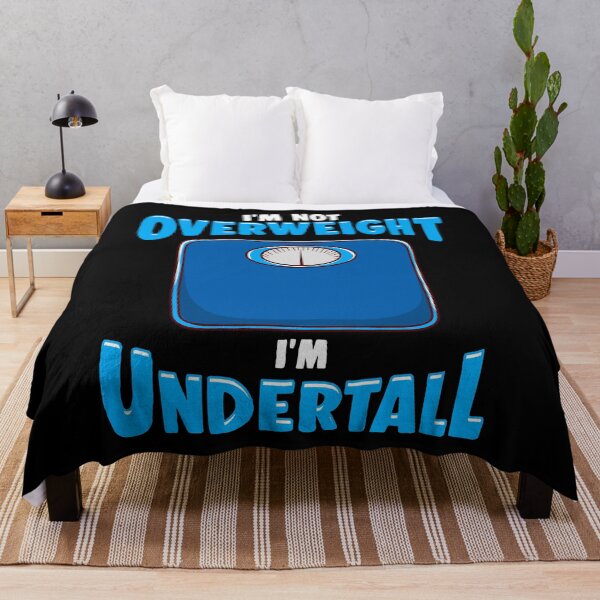 Item preview, I'm not overweight. I'm undertall. designed and sold by Gold Wings Tees.