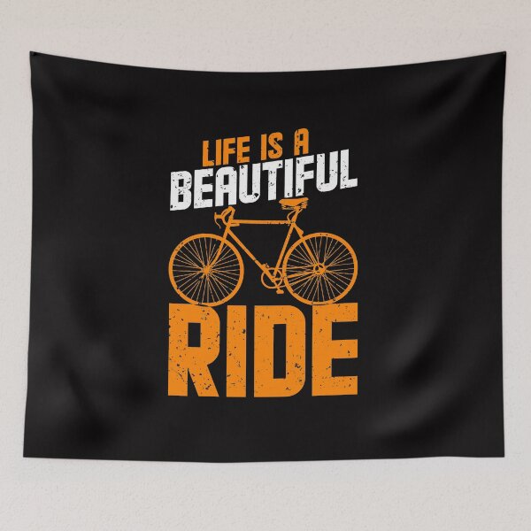 Item preview, Vintage Style Life Is Beautiful Ride A Bike designed and sold by ecdato.