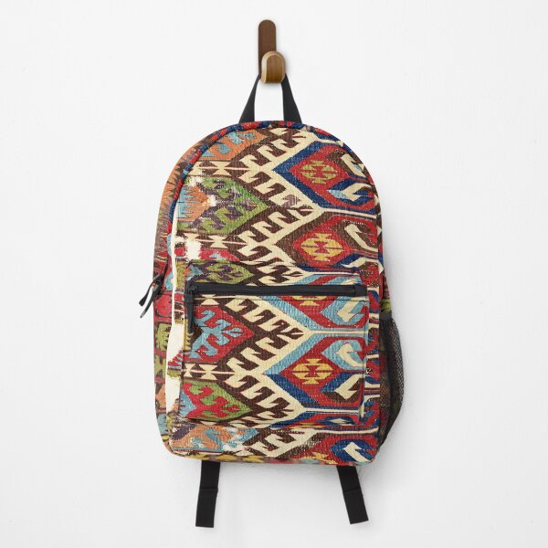 Item preview, Hotamis Konya Central Anatolian Kilim Print designed and sold by Vicky Brago-Mitchell®.