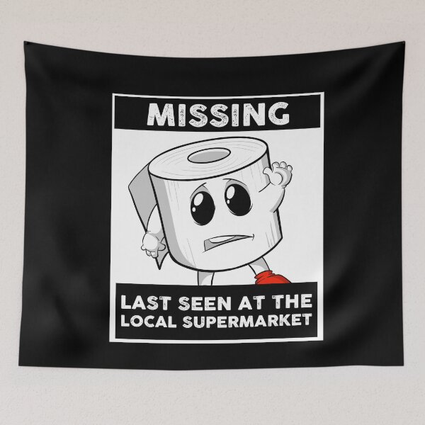 Item preview, Funny Missing Toilet Paper Shortage 2020  designed and sold by wdyoungblood.