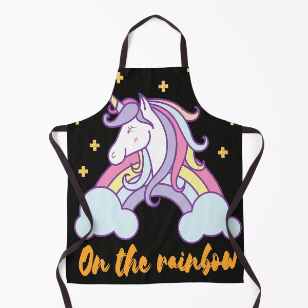 Item preview, rainbow unicorn cute designed and sold by Urbo Panda.