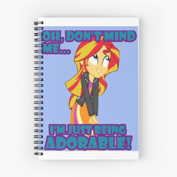 Item preview, Sunset Shimmer - I'm Just Being Adorable! designed and sold by StellaExquisa.
