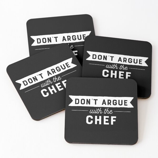 Item preview, Don't Argue With The Chef designed and sold by teesaurus.