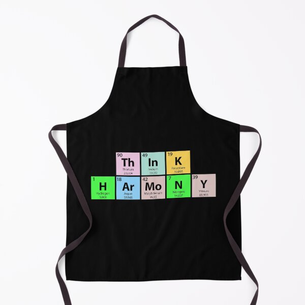 Item preview, Think Harmony Periodic Table designed and sold by Gold Wings Tees.