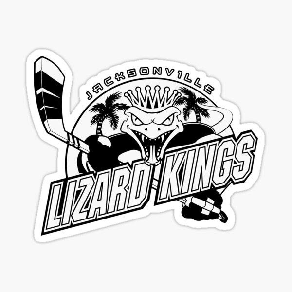 "Jacksonville Lizard Kings" Sticker for Sale by Kanaryart Redbubble