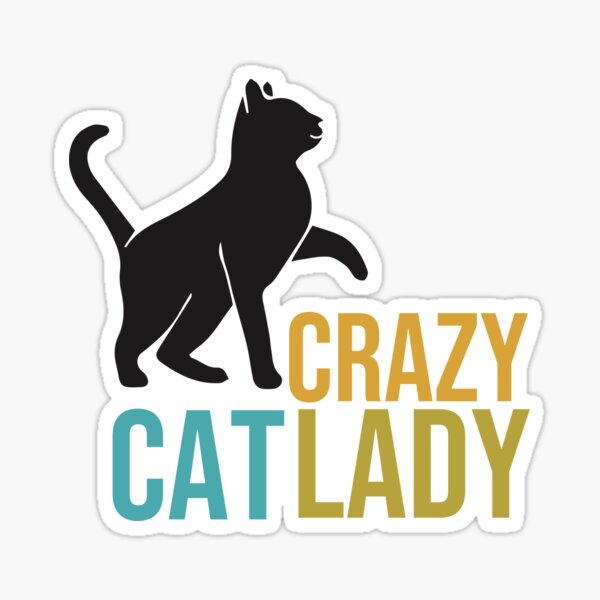 Item preview, Crazy Cat Lady designed and sold by youngdstag.