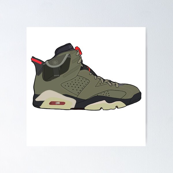 air jordan 6 travis scott draw