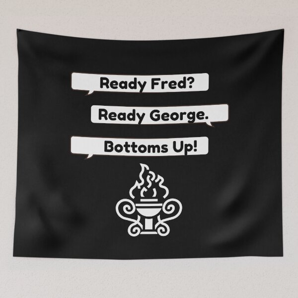 Item preview, Ready Fred? Ready George. Weasley Twins Funny designed and sold by Paradox Gifts.