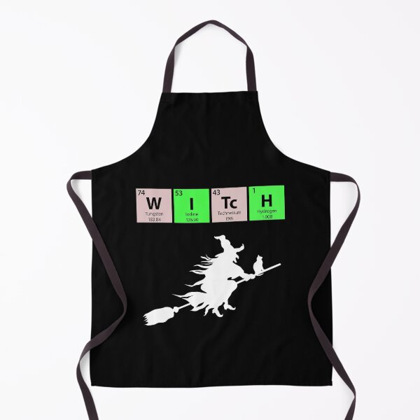 Item preview, Periodic Table Witch with Witch Graphic designed and sold by Gold Wings Tees.