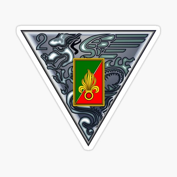 Aperçu de l'œuvre 2e Régiment étranger de parachutistes - 2e Régiment étranger de parachutistes - Légion étrangère française créée et vendue par wordwidesymbols.