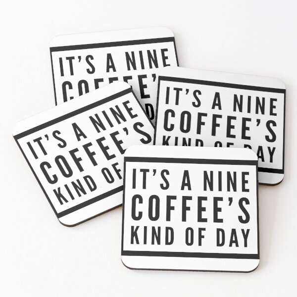 Item preview, It’s a 9 Coffees Kind of Day designed and sold by The-Cave-Life.
