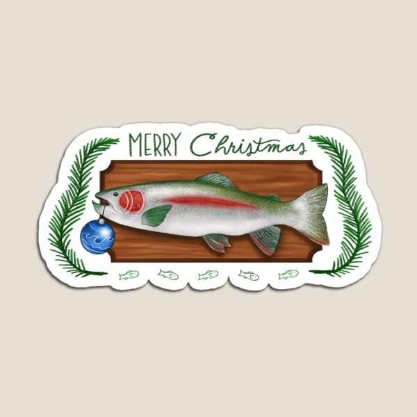 merry fishmas Magnet