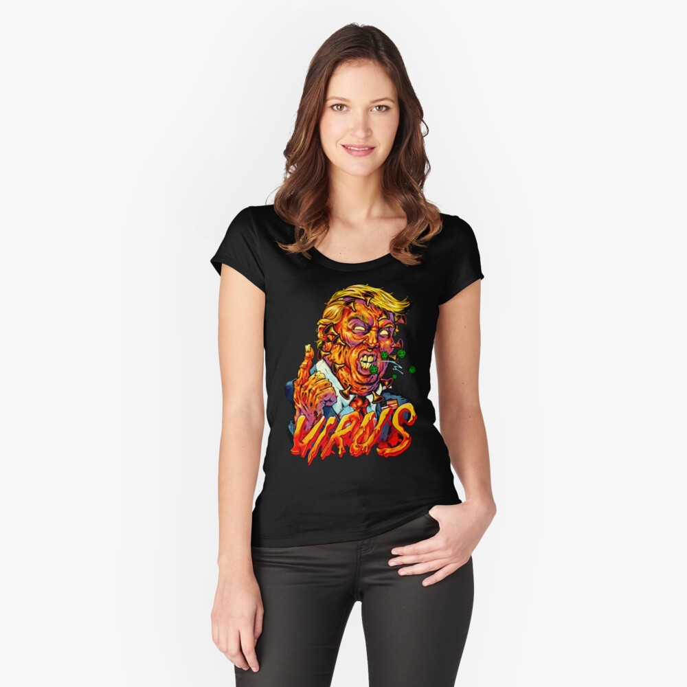 Item preview, Fitted Scoop T-Shirt designed and sold by EnforcerDesigns.