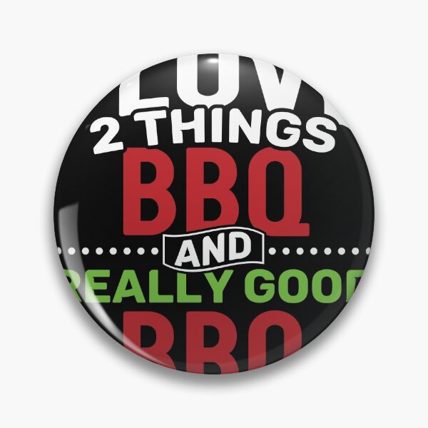 Item preview, I love 2 things BBQ and Really Good BBQ designed and sold by Gold Wings Tees.