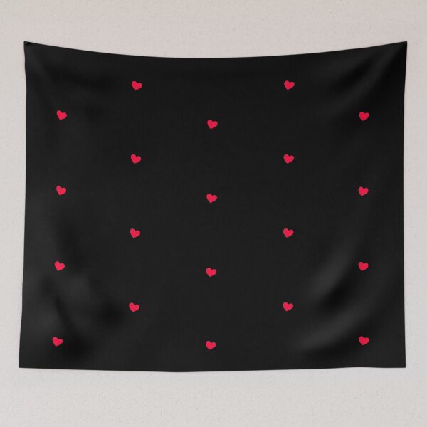 Item preview, Cute neon girly red heart trending pattern design 2020 designed and sold by TeenLake.