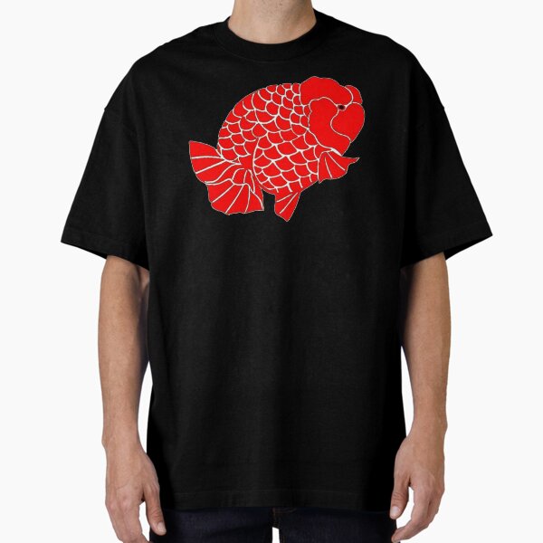 Vista previa del artículo con la obra «Ranchu rojo», diseñado y vendido por Nosnah.