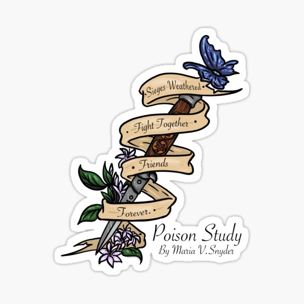 Original Poison Study Switchblade Quote Sticker