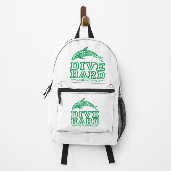 Item preview, Dive Hard Logo Green designed and sold by BigBlueDiving.
