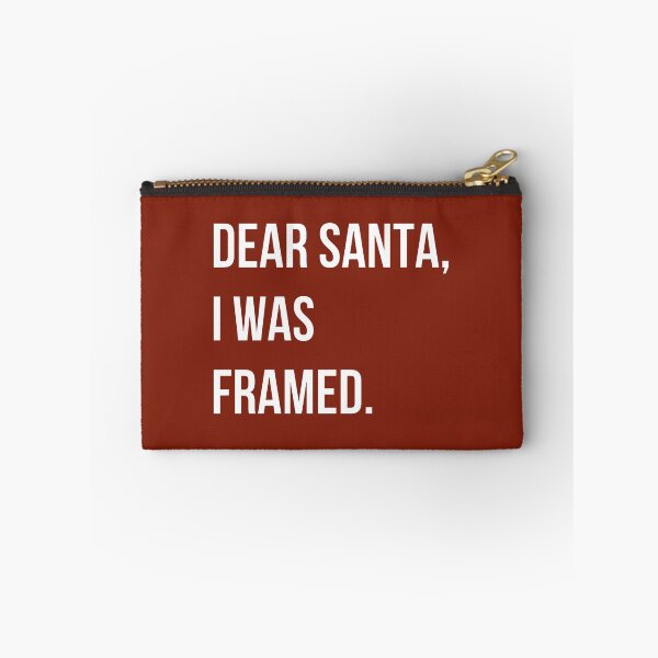 Item preview, Dear Santa, I was framed | Christmas Design designed and sold by cheekygelding.