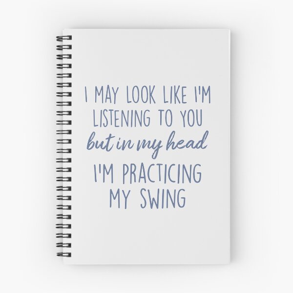 Item preview, I am practicing my swing designed and sold by designdroplet.