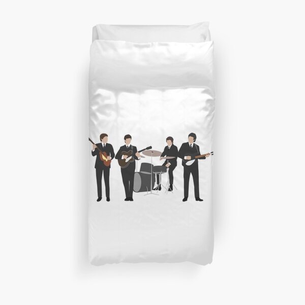 Beatle Vintage Line Up Duvet Cover