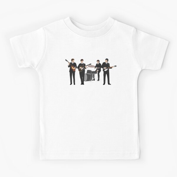 Beatle Vintage Line Up Kids T-Shirt
