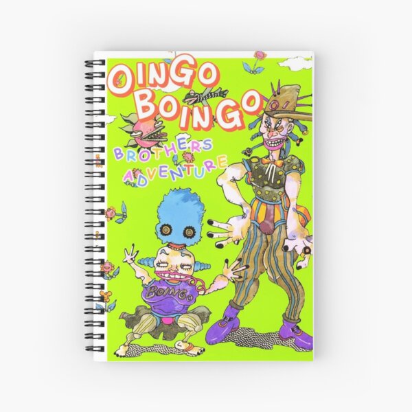 Oingo Boingo's Book! From Jojos Spiral Notebook