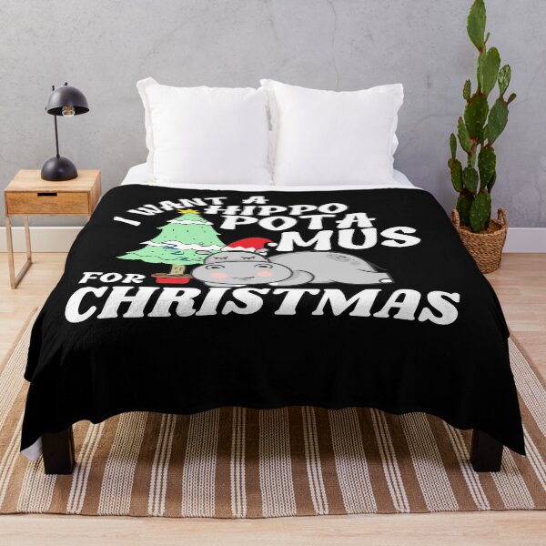 Item preview, I Want A Hippopotamus For Christmas Under the Tree designed and sold by DreamySteves.