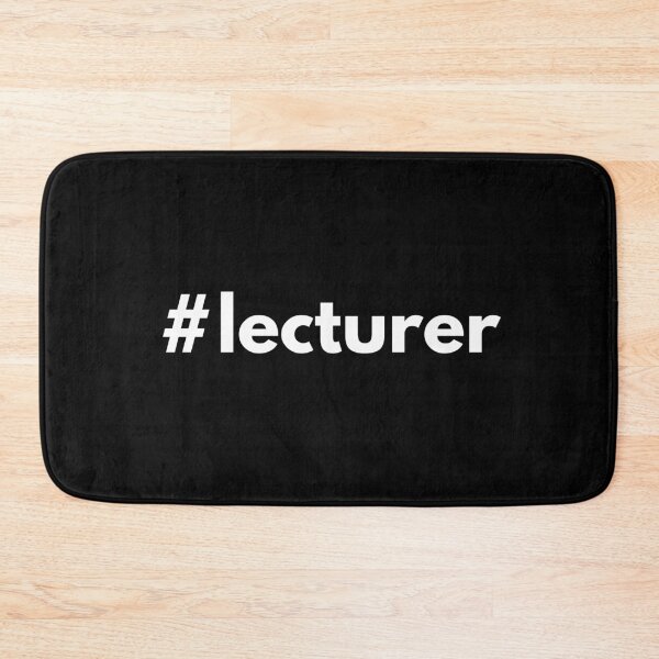 Item preview, Hashtag lecturer designed and sold by HashtagZone.