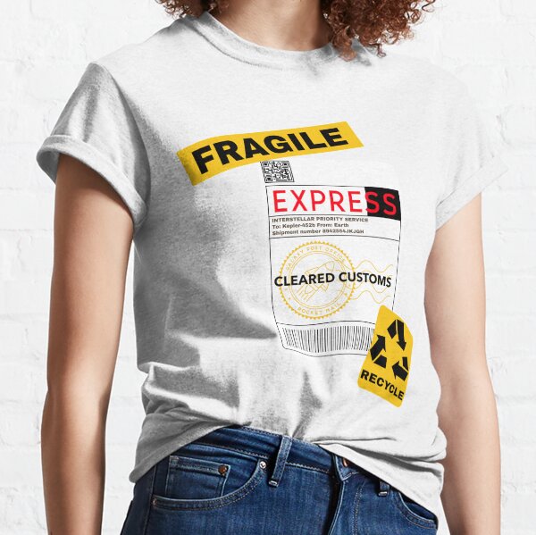 Shipping Label T Shirts for Sale Redbubble