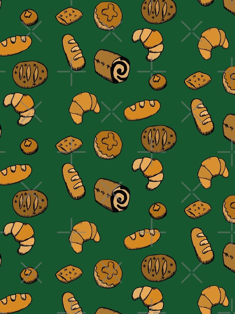Thumbnail 4 of 4, iPhone Case, Bread Collection Pattern designed and sold by jorgechubuter.