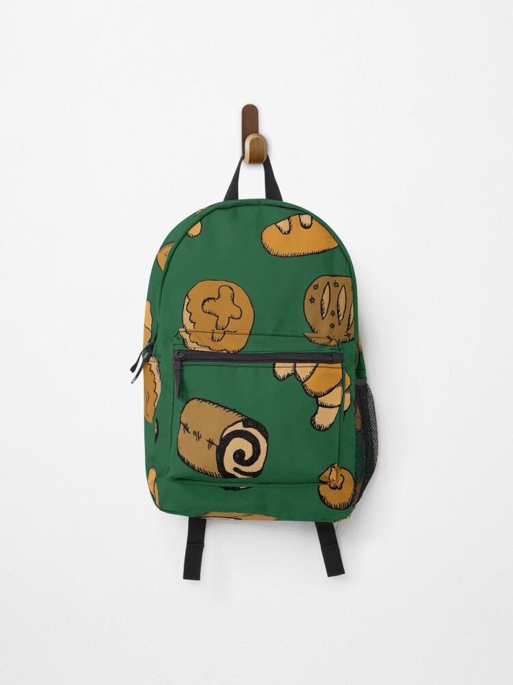 Thumbnail 1 of 3, Backpack, Bread Collection Pattern designed and sold by jorgechubuter.
