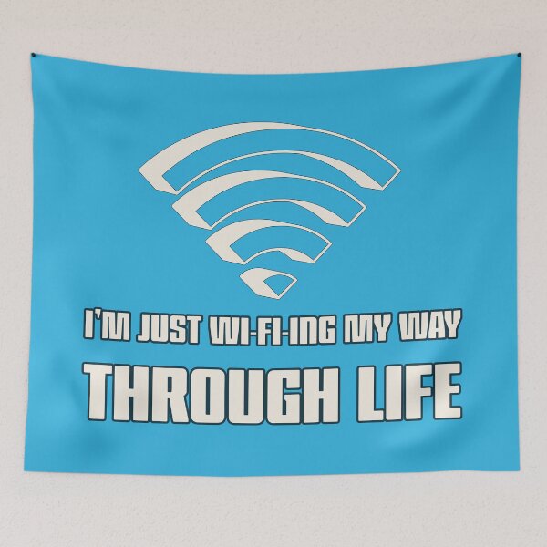 Item preview, I'm just Wifiing my way trough life designed and sold by arendbotha.