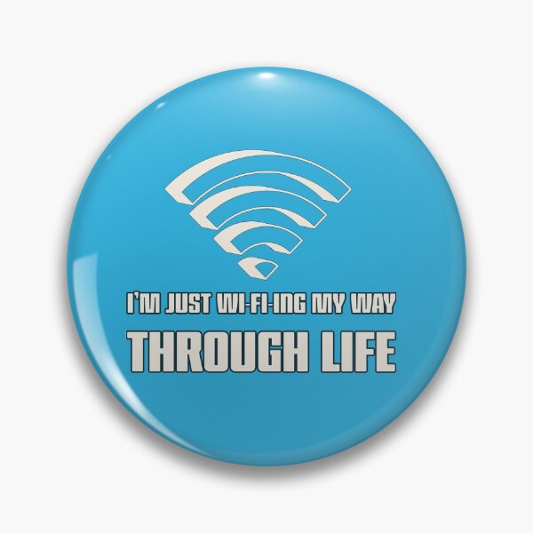 Item preview, I'm just Wifiing my way trough life designed and sold by arendbotha.