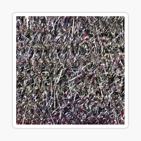 tinsel time Sticker