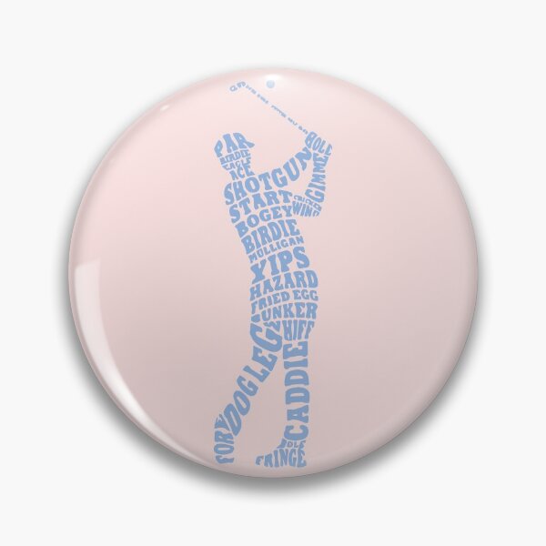 Item preview, Golf man typography designed and sold by designdroplet.