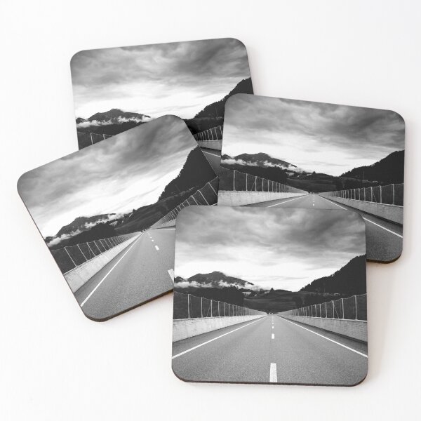 Item preview, Road Perspective - Black and White Photography designed and sold by inurey.