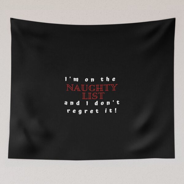 Item preview, Estoy en la lista de traviesos y no me arrepiento designed and sold by Hey-Nice-Shirt.