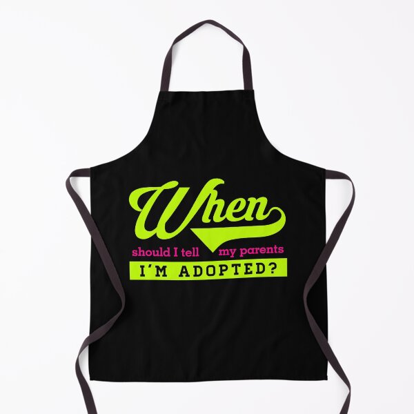 Item preview, When should I tell my parents I'm adopted? designed and sold by Gold Wings Tees.