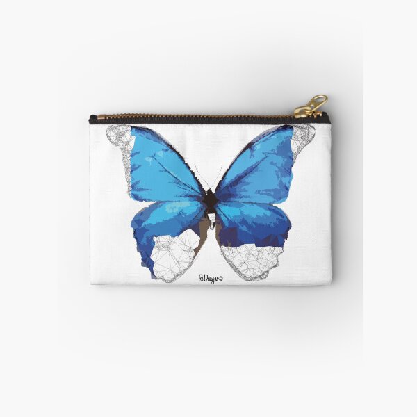 Item preview, Geometric Animal - Blue Butterfly designed and sold by rsteesndesigns.